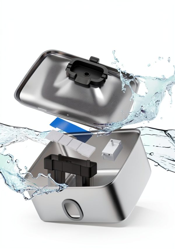 SIBAYS Stainless Steel Pet Water Fountain Large Capacity-7
