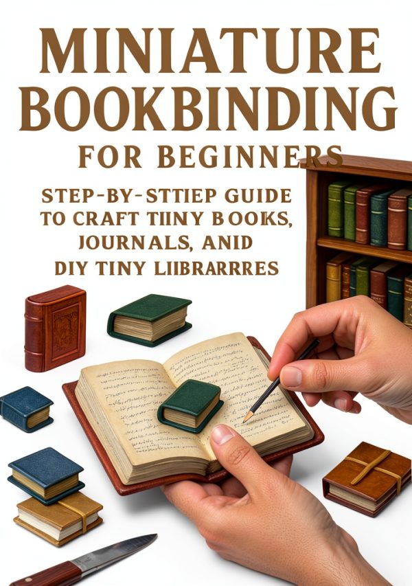 Book Making Binding Hobby Miniatures English Kindle Edition-0