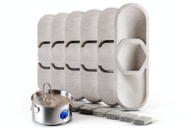 DCIOGAT Dog Fountain Stainless Steel Large Capacity Quiet-0