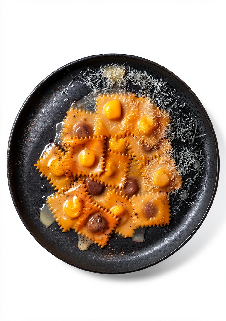 Kindle cookbook open to a pasta recipe page