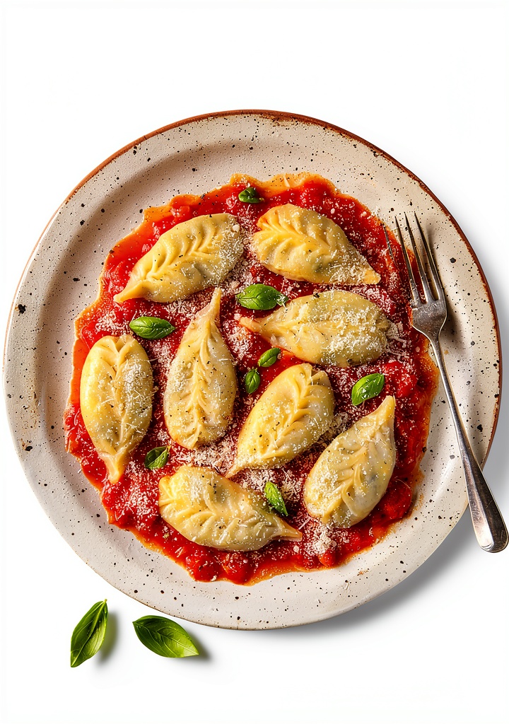 'Pocket Sardinia Pasta Cookbook open on a tablet showing a recipe page'