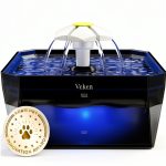 Veken Cat Water Fountain 50oz Ultra Quiet Pet Drinking-0