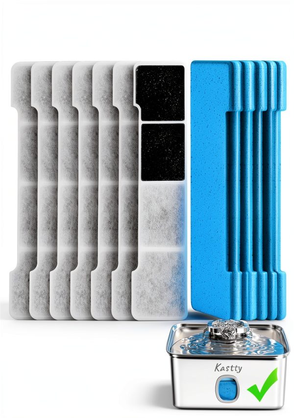 Kastty Dog Fountain Filters Activated Carbon 24 Pack-0