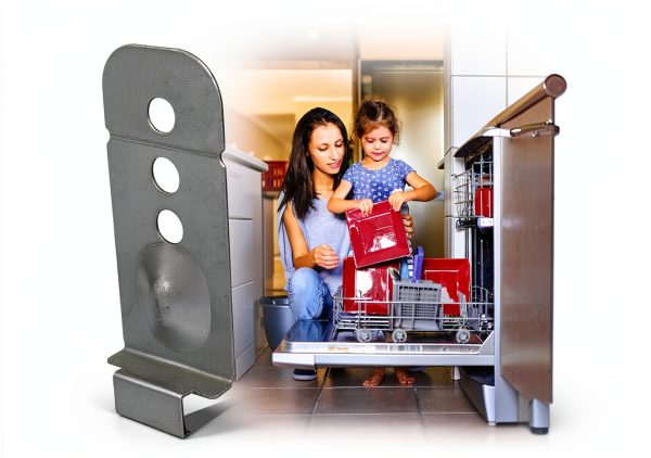 2PCS DD98-01051C Dishwasher Installation Bracket kit for Samsung Dishwasher Parts DW80M DW80R DW80B Replace AP6244517 PS12085777 EAP12085777-6