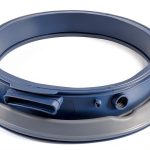GREALTH Washer Door Gasket Seal WH05X29521 Blue for GE GFW550 Series-0