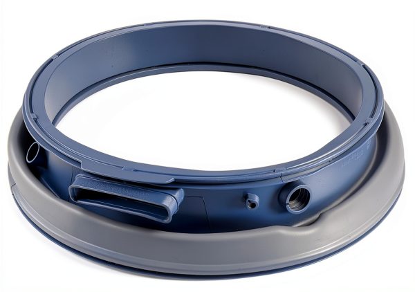GREALTH Washer Door Gasket Seal WH05X29521 Blue for GE GFW550 Series-0