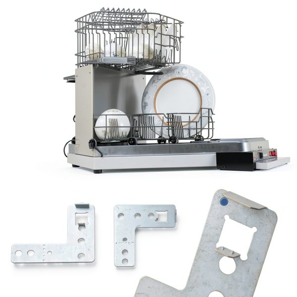 Mounting Bracket Set 00170664 2-Pack Silver by Seentech for-2