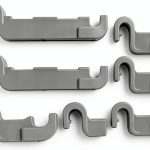 Bosch Dishwasher Tine Row Clip 00611472 Gray Replacement Part-0