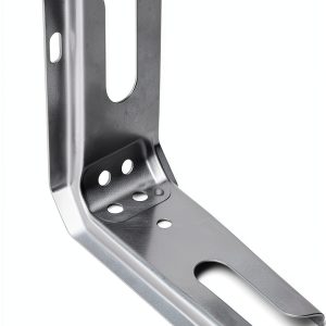 2 Pcs Anti Tip Bracket for Stove WP3801F656-51 3801F656-51 with Whirlpool, Kenmore, KitchenAid, Maytag Range/Oven Floor or Wall Mount Anti Tip Bracket Replaces 12400045 PS11741944 AP6008803 (1PCS)-0