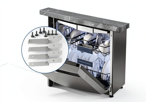 Dishwasher Side Mount Bracket Kit Cotonlake Electrolux & Frigidaire-2