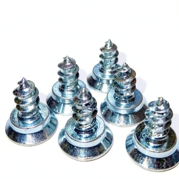 Refrigerator Door Handle Screw 6 PCS 240521303 MEANHDAG Galvanized-4
