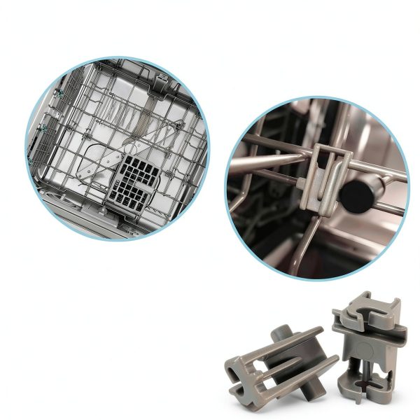 MEG64438801 Dishwasher Rack Fixing Clips Kamrexi 2PCS for LG-4