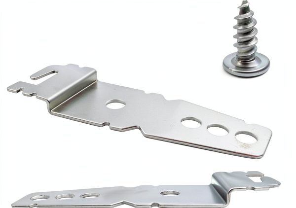 4 Pack Undercounter Dishwasher Bracket, Dishwasher Clips, Dishwasher Mounting Bracket, with Screws Compatible with Whirlpool Kenmore KitchenAid Maytag Dishwasher, Replace 8269145 WP8269145 WP8269145VP-3