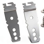 2 Pack Dishwasher Mounting Bracket, Undercounter Dishwasher Bracket, Dishwasher Clips, with Screws Compatible with Whirlpool Kenmore KitchenAid Maytag Dishwasher, Replace 8269145 WP8269145 WP8269145VP-0