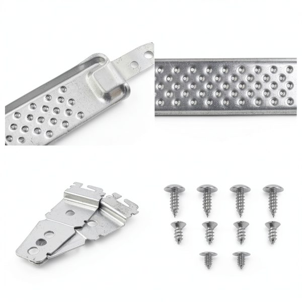 W10426979 24" Dishwasher Mounting Bracket Kit for Granite Quartz Stone Countertops Compatible with Whirlpool, KitchenAid, Maytag 24 Inch Wide Dishwashers Replaces AH3632890 EA3632890 PS3632890 2311792-2