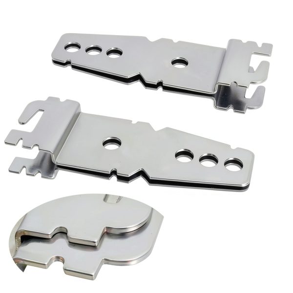 4 Pack Undercounter Dishwasher Bracket, Dishwasher Clips, Dishwasher Mounting Bracket, with Screws Compatible with Whirlpool Kenmore KitchenAid Maytag Dishwasher, Replace 8269145 WP8269145 WP8269145VP-1