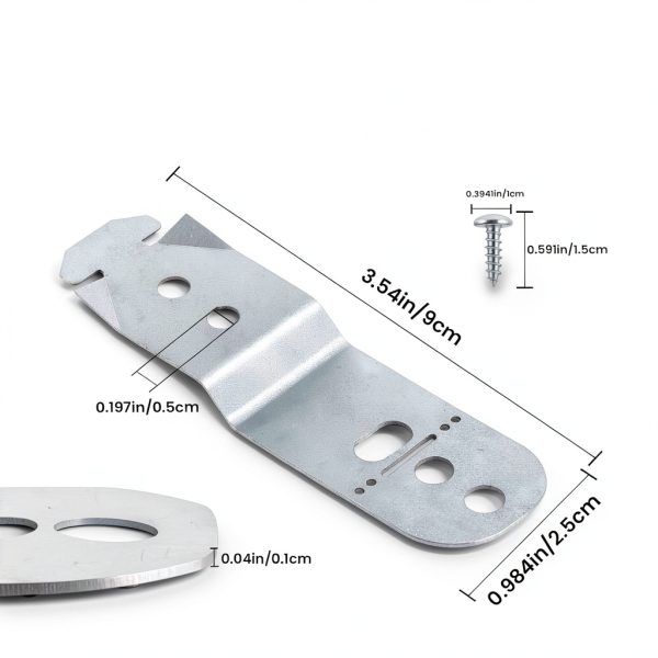 Dishwasher Mounting Bracket XwaYexa Galvanized Anti-Tip-1