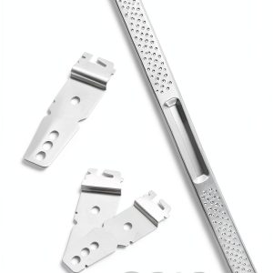 W10426979 24" Dishwasher Mounting Bracket Kit for Granite Quartz Stone Countertops Compatible with Whirlpool, KitchenAid, Maytag 24 Inch Wide Dishwashers Replaces AH3632890 EA3632890 PS3632890 2311792-0
